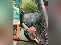 Crate misc: gas masks, clips, hoses & other items SEE PICS