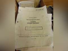 Box of various books, manuals & other