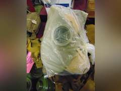Group of masks, mask bags, filters