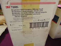 10 NEW 3M 7100S respirator Half Face piece (small)