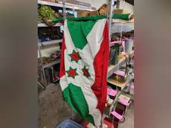 National Burrundi Republic of Rayon Type II flag (NIB