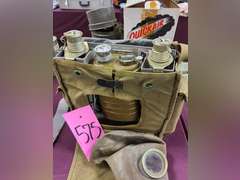 Believe to be an Italian M33 Gas mask set