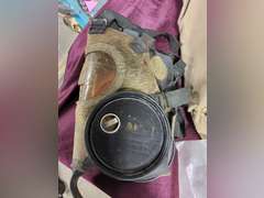 Protective suit & gas mask
