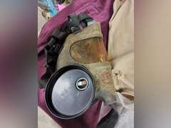 Protective suit & gas mask
