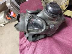 Group of various gas masks SEE PICS