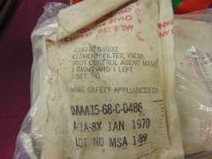 Gas masks, filter & other