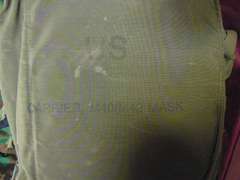 Protective suit, jacket, empty mask bags & other SEE PICS