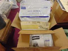 2 NEW North ER1000 escape respirators