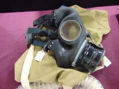 2 gas masks with bags SEE PICS for make & type