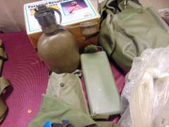 Protective suit, various masks & other SEE PICS