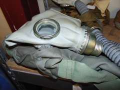 3 various masks with bags SEE PICS