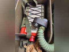 Willson Type WUG-N2 gas mask in case