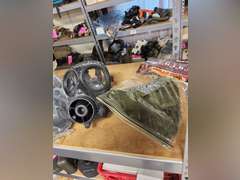 Group of various gas masks & other SEE PICS