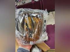 Empty mask can, 10-12 min emergency air mask & other