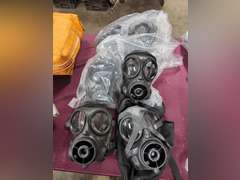Approx 6 Avon S10 (unsure) gas masks (most look never used)