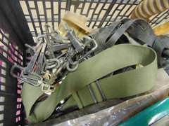 Crate misc: gas masks, clips, hoses & other items SEE PICS