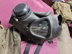 Group of various gas masks SEE PICS