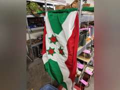 National Burrundi Republic of Rayon Type II flag (NIB