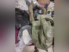 Group: gas masks, bags & other SEE PICS