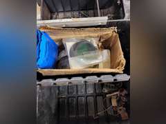 Plastic case with misc contents SEE PICS