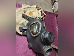 Group of various gas masks SEE PICS