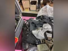 Group: gas masks, bags & other SEE PICS