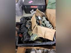 Large group of misc military vehicle parts & other SEE PICS