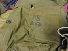 Group of various gas masks, bags & other items SEE PICS