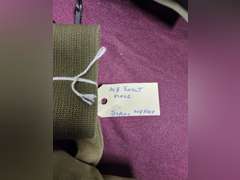 5 empy gas mask bags (some have contents, no masks) -- US, Polish, Korean, Swiss & other