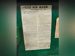 MSA Mod: 401 Air Mask SCBA in case ( may not be complete)