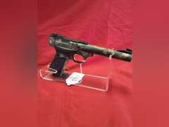 Browning Mod: Buckmark, 22LR cal, pistol, 5.5" brl, camo, 2mags, case, book, Ser#: 545MZ13071 , 98%