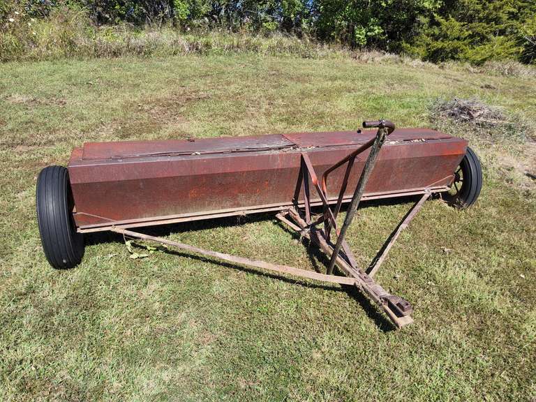 Ezee Flow Pull behind seeder approx 10ft wide