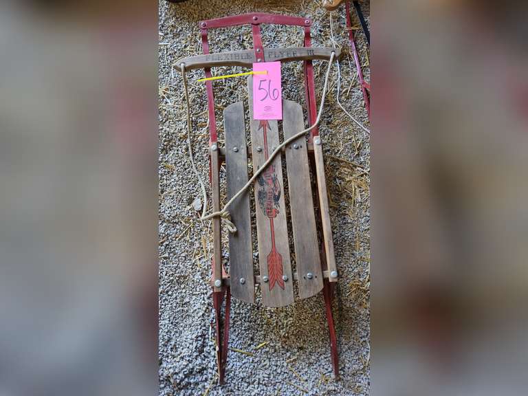 Vintage Flexible Flyer III sled