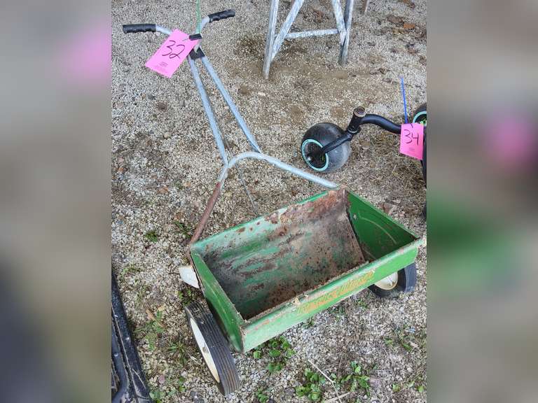 Red Devil lawn seeder