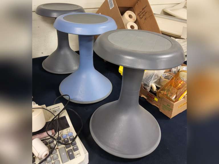 3 kids wobble stools