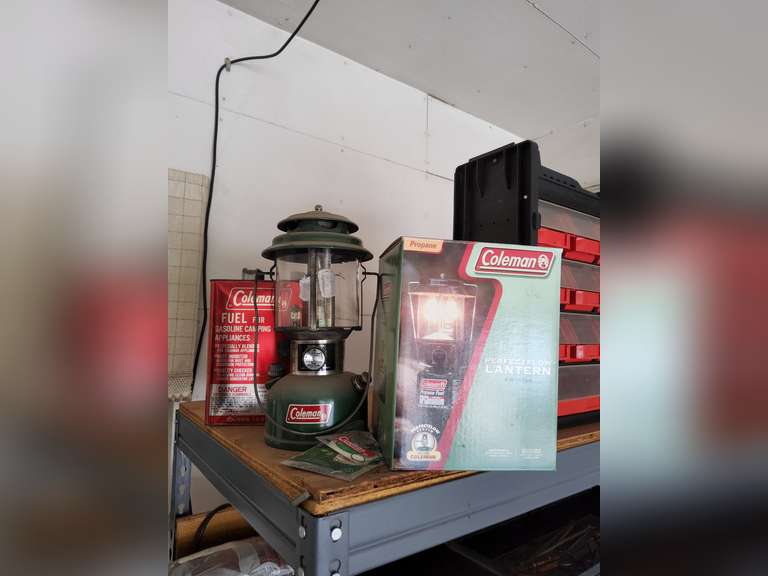 2 Coleman lanterns & fuel