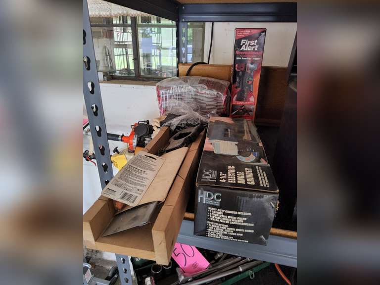 New gloves, HPC 4.5" elec. angle grinder & other