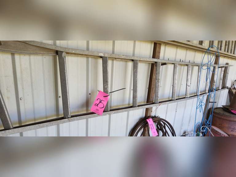 2 pcs of alum ladder (8ft pc & 12ft pc)