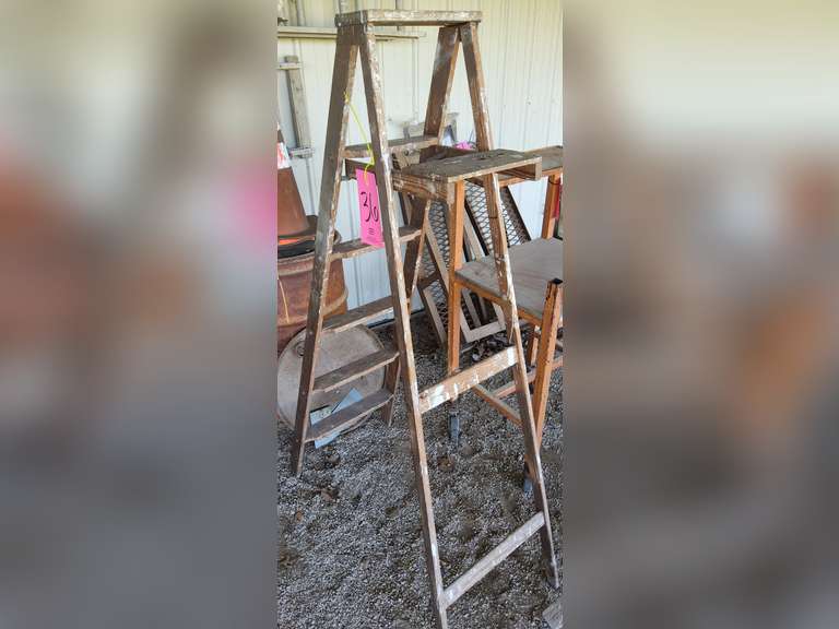 6ft wood ladder