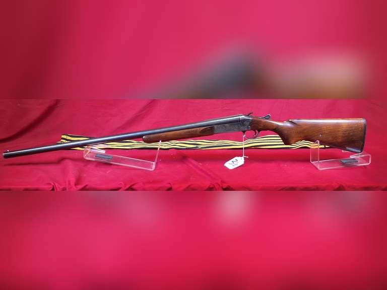 Stevens Mod: 1078, 12ga single shotgun, Ser#: None , 30" brl, 2-3/4", with gun sleeve, 93%