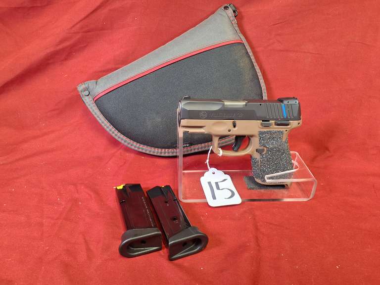 Taurus Mod: PT111 Millennium G2, 9mm pistol, Ser#: TKT17771 , 3" brl, 2 mags, soft case, 2 toned, 98%