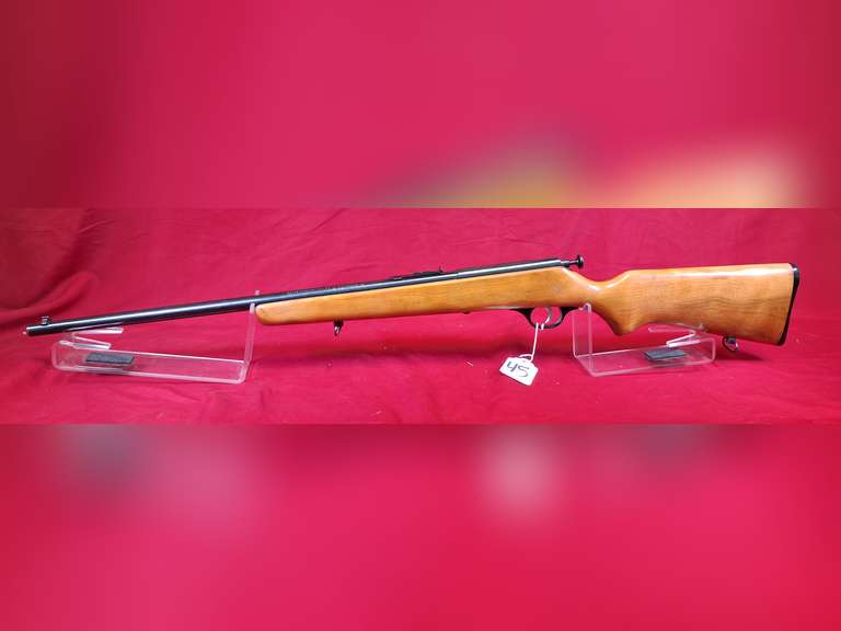 JC Higgins Mod: 41, 22 cal bolt rifle, Ser#: None , single shot, sling swivels, 97%
