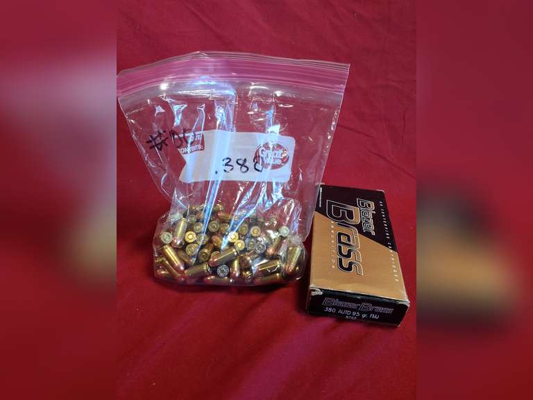 1 box & 1 bag -- 150rds 380 ammo
