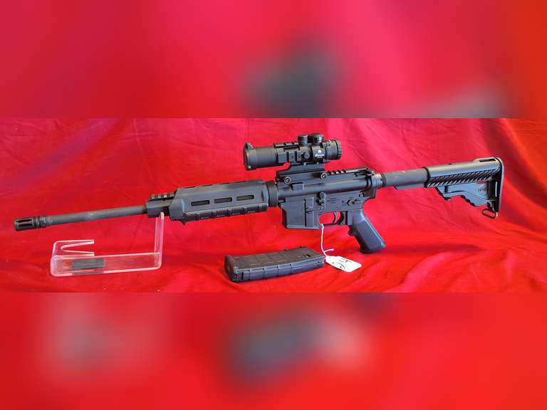 DPMS Mod: A-15, 223/556 semi rifle, Ser#: FFH215916, qty 1 - 30rd mag, tele stock, flat top, Burris AR-332 scope