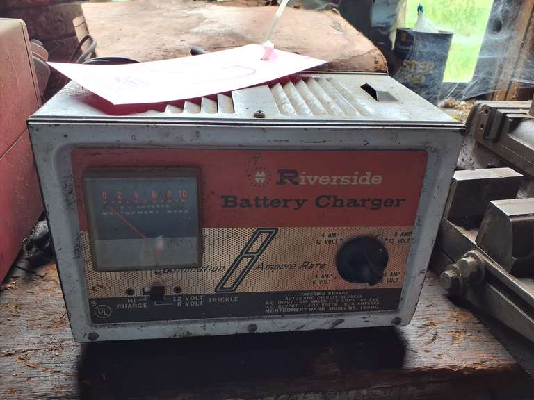 Riverside 6/12v battery charger (untested)