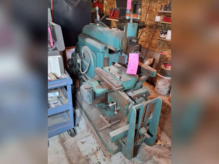 Vintage metal shaper machine (Untested) SEE PICS