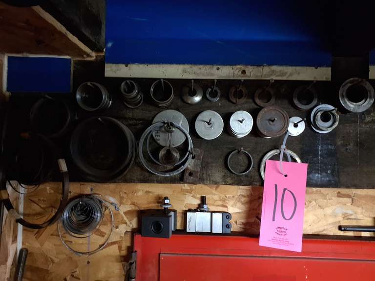 Metal tool box with contents & other SEE PICS