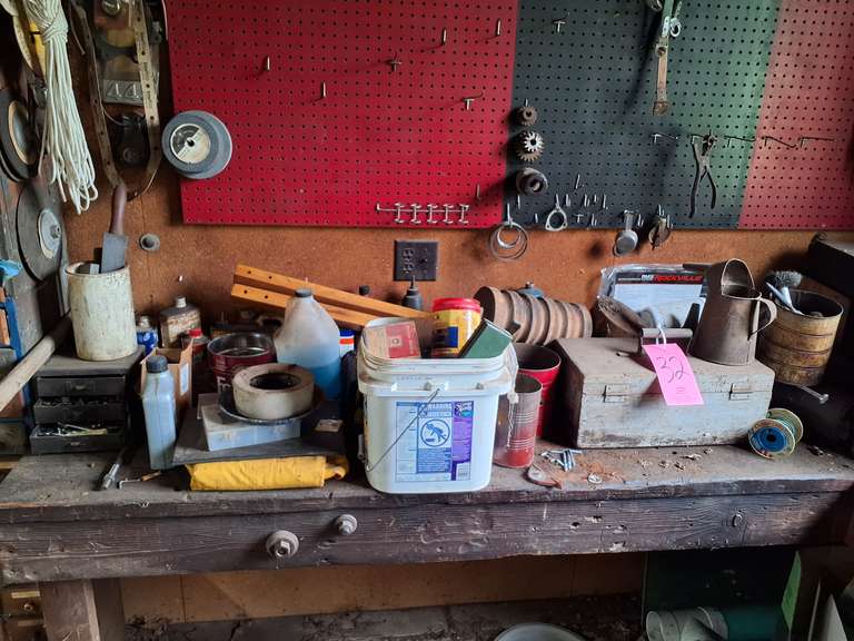 Group misc on work bench SEE PICS