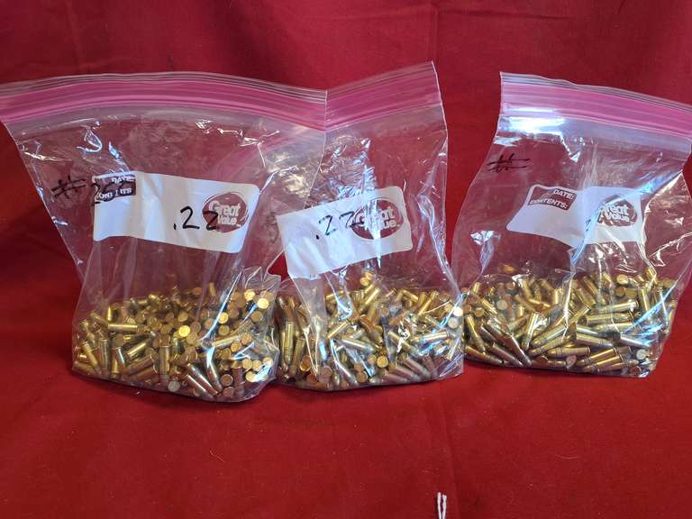 3 bags -- 750 rds 22LR