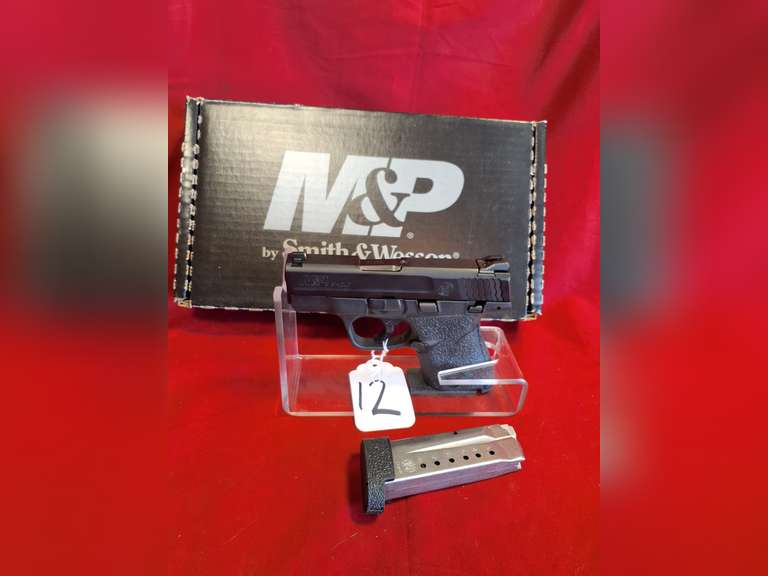 NIB Smith & Wesson Mod: Shield 9, 9mm pistol, Ser#: HMS3603, 1 mag, box, book, 98%